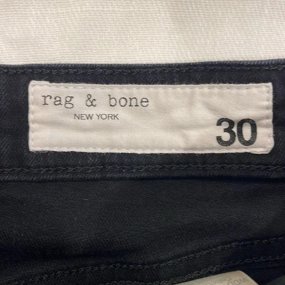 B0914 rag & bone high rise Skinny Jeans SZ 30 - Picture 2 of 10
